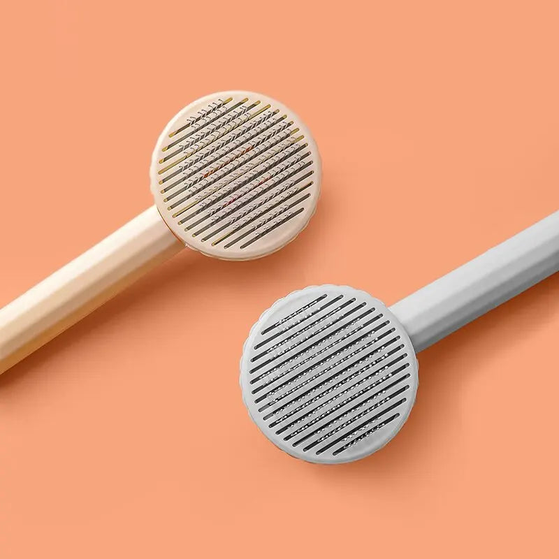 Self Cleaning Slicker Brush for Cat and Dog Hair Removal