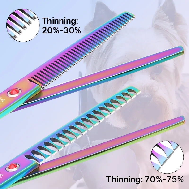 Fenice Classical Dog Grooming Scissors Set for Home Use