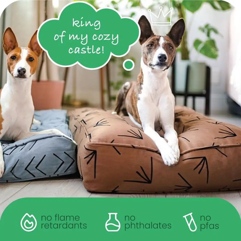Durable Cotton Canvas Dog Bed Duvet Cover For Pets