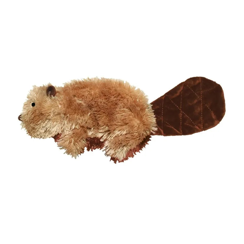 Soft Squeaky Beaver Plush Dog Toy for Playtime and Fetch આનંદ