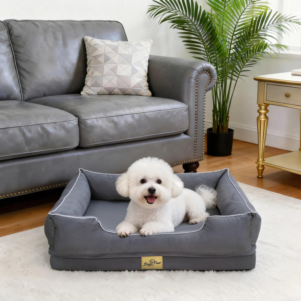 BINGOPAW Orthopedic Dog Sofa Bed With Removable Washable Cover
