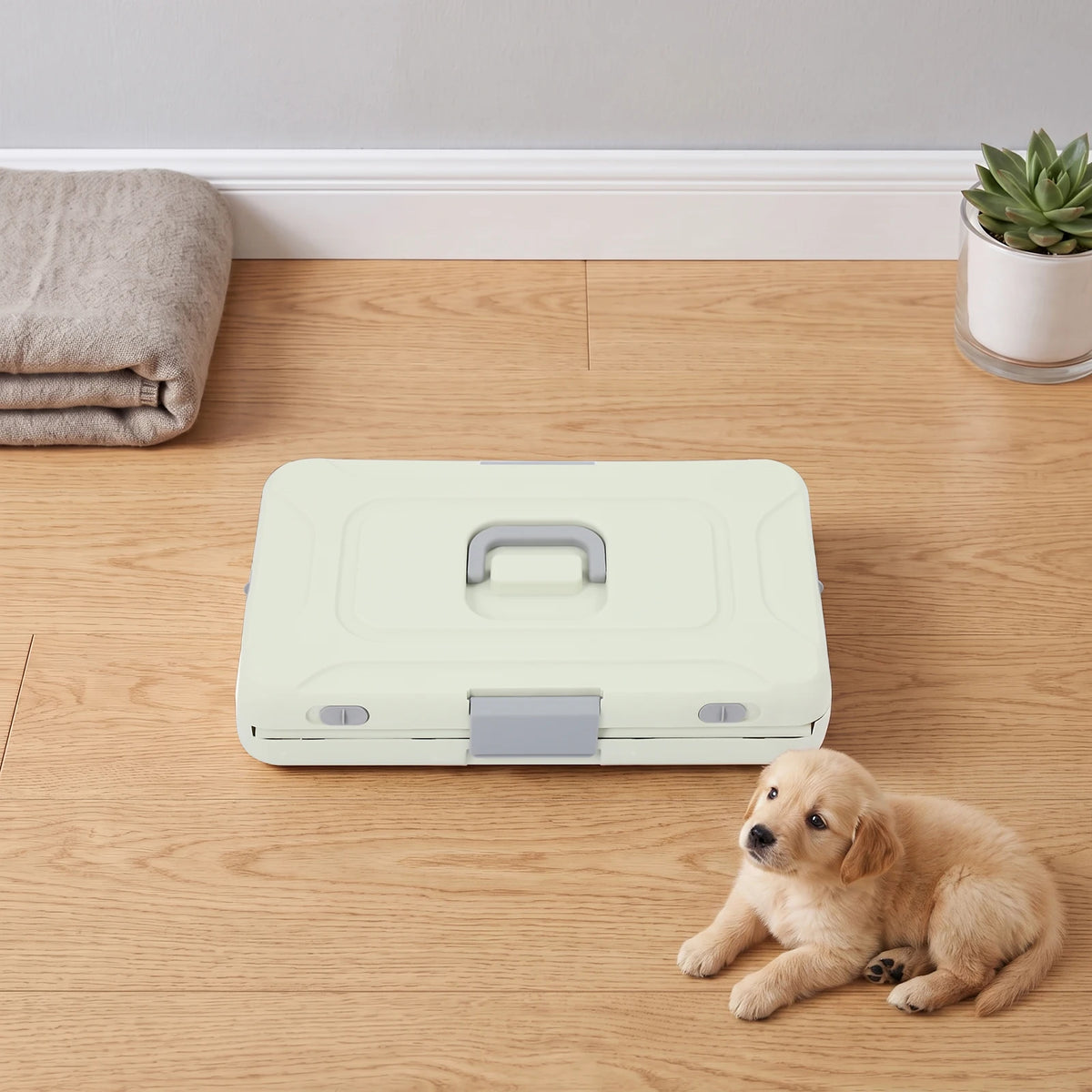 Portable Foldable Pet Carrier Cage for Cats and Small Dogs