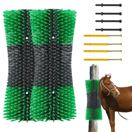 Livestock Grooming Brush for Horses Cows Goats Sheep and Pigs